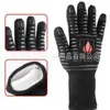 Guantes Resistentes a Altas Temperaturas para Barbacoa, 500-800 Grados, Retardantes de Llama, Anti-Quemaduras, Horno de Cocina, Microondas, Guantes de Silicona Aislantes del Calor