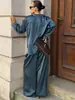 Conjunto de Satén Drapeado Otoño/Invierno 2026: Ajuste holgado, Cuello camisero, Cárdigan de manga larga, Pantalones de pierna ancha de cintura alta, Conjunto casual vintage de dos piezas