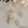 Lz Joyería de Arte para Uñas Rombo Super Brillante de Circonita de Gama Alta Lujo Accesible Cobre con Incrustaciones de Circonita Diamante Completo Accesorios para Uñas Portátiles Fabricante