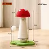 Estrutura de Escalada para Gatos em Madeira Maciça para Apartamentos Pequenos, Economizadora de Espaço, Casa para Gatos de Uso Doméstico, Arranhador, Árvore para Gatos, Cápsula Espacial Integrada, Brinquedo para Gatos