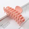 Accesorios para el Cabello de Venta Caliente Transfronterizos para Mujer Pinza de Garra de Quilla de 9 cm Disco Mate Versátil Pinza para Cola de Caballo Tocados Populares de Amazon