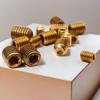Parafusos de Fixação de Aço Inoxidável 304 com Soquete Sextavado e Ponta Plana M4*8 com Atualização Antifurto