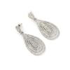 Aretes de Gota de Agua con Pedrería de Industria Pesada Europea y Americana Transfronteriza para Mujer, Moda, Temperamento, Exagerados, Lujo Ligero, de Alta Gama, Personalizados