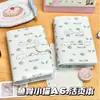 Judy Coelho e Hello Kitty Coleção de Cadernos de Folhas Soltas A6 Zootopia Porta-Cartão Magnético Couro Fofo Desenho de Linha Cachorrinho