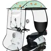 Toldo para Scooter Eléctrico, Parasol para Vehículo Eléctrico, Toldo tipo Paraguas para Sol y Lluvia, Refugio de Lluvia para Motocicleta, Paraguas para Coche, Especial para Vehículo Eléctrico