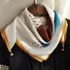 Bufanda Cuadrada Nueva de Hebilla Magnética para Primavera y Otoño Bufanda de 70% Algodón y Lino Bufanda Collar Bufanda para Mujer Venta al por Mayor