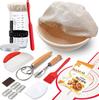 Tarro de Vidrio para Fermentación de Pan Tarro Sellado Placa de Petri Tanque de Ahorro Utensilios para Hornear Masa 24oz Tanque de Fermentación de Masa Madre