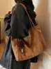 Bolsa de mano de moda para dropshipping, bolsa casual retro de gran capacidad, nuevo bolso de hombro para mujer otoño e invierno 2026