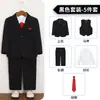 Conjunto de traje para niños, traje formal de anfitrión/caballero para niños, atuendo de actuación para recital de piano, chaqueta de traje para el primer cumpleaños de niña de las flores