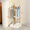 Cubo para guardar paraguas, perchero para paraguas para entrada de casa, tendedero de paraguas de gran capacidad, tendedero de paraguas colgante, contenedor de paraguas comercial