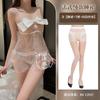 Love Lencería Camisón Sling de Lazo Tul Transparente Pijama Sexy Ropa Emocional Divertida para Mujer