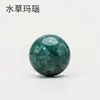 Bola de cristal natural personalizada, bola de piedra bruta de cristal pulido, accesorios de joyería de cristal semiacabados, adorno de matriz de siete estrellas