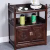 Armário de Chá para Sala de Estar, Mesa de Chá Estilo Chinês de Madeira de Ulmeiro Antigo, Aparador de Madeira Maciça, Armário Lateral de Sofá, Armário de Vinho para Sala de Jantar, Armário de Armazenamento