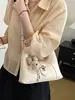 Bolsa de Hombro de Color Sólido Yuezi para Mujer 2026 Nuevo Verano Exquisita Moda Bolso de Hombro Simple Moderno Bolso Cruzado para Viajar