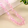 Un lote de cuentas cuadradas de color AB con galvanizado de cristal 4/6/8 mm azúcar accesorios para joyería DIY cubos cuadrados de cuentas