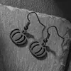 Pendientes Transfronterizos Europeos y Americanos Nuevos de Acción de Gracias Otoño Hoja de Arce Pastel de Calabaza Piña Acero Inoxidable Moda Pendientes Colgantes