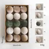 Venta Directa de Fábrica de Bolas Envueltas en Tela Navideña, Adornos Colgantes Decorativos Navideños de 8 cm, Bolas Navideñas de Terciopelo Hechas a Mano, Hechos a Medida Según Fotos y Muestras