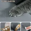 Funda de Silla Impermeable y a Prueba de Aceite Tela Tecnológica Funda para Asiento de Mesa de Comedor Curva 2025 Nueva Funda Elástica para Taburete Anti-Arañazos de Gato