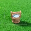Muebles pequeños creativos, de estilo vintage, retro, paisajismo para casas de muñecas, accesorios decorativos DIY, adornos para paisajes en miniatura