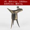 Liga antiga Jue Cup Triangle Wine Glass Wine Set Ganlong Cup Father Xinjue Acessórios para casa Metal Crafts Atacado