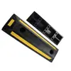 Topes de Goma para Coche Barrera de Goma para Coche en Garaje Bloqueador de Goma para Coche Posicionador de Goma y Plástico Limitador de Espacio de Estacionamiento Posicionador de Rueda