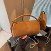 Bolso de mano tipo almohada retro coreano esmerilado para mujer, principios de otoño 2026, casual, único, versátil, adecuado para ir al trabajo, bolso de hombro y cruzado