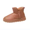 Zapatos de algodón estilo noreste, resistentes al frío y cálidos, botas de invierno con forro añadido y engrosamiento, antideslizantes y a prueba de nieve, botas de nieve ligeras para hombre, disponibles para envío directo