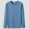 Camiseta de Manga Larga Otoño al por Mayor para Hombre Top Holgado talla extra Suéter de Moda para Hombre Primavera y Otoño Camisa Base Ropa de Otoño para Hombre