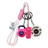 Llavero de Fitness Deportes Llavero Exquisito Colgante para Bolso Colgante para Mochila de Hombres y Mujeres Estilo Ins Colgante de Mancuerna de Fitness