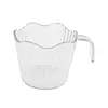 Soporte de Taza de Plástico para el Hogar Soporte de Taza Corrugado Engrosado Soporte de Taza Posavasos de Té para Oficina Aislamiento Térmico Antiescarcha Reposamanos Base de Funda para Taza
