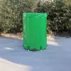 Barril Recolector de Agua de Lluvia Contenedor Almacenamiento de Agua Usuario Doméstico Exterior Gran Capacidad con Tapa Portátil Multifuncional Almacenamiento de Agua Cubo Plegable