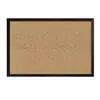 Tablero de Corcho Borde de Madera Negra Tablero de Exhibición Colgable Fondo Pared de Fotos Tablero de Mensajes de Fieltro Tablero de Visión Tipper