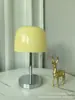 Lâmpada de Mesa de Vidro Antiga Média Estilo Americano Retrô Lâmpada para Sala de Estar Sala de Jantar Lâmpada de Mesa Bauhaus Lâmpada de Mesa Quente para Casa Lâmpada de Mesa de Cabeceira