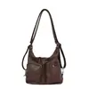 Bolso tote casual para mujer, mochila de gran capacidad para el trabajo, bolso de hombro versátil, nuevo bolso cruzado para salir y asistir a clases