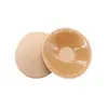 Adhesivos de silicona invisibles transpirables anti-luz para pezones, tela de silicona anti-golpes, adhesivos transpirables para pezones para vestido de novia, en stock, venta al por mayor