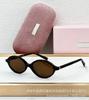 Estrella de la moda transfronteriza MM con gafas de sol de montura redonda pequeña, gafas sencillas estilo universitario dulce para mujer SMU04Z