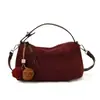 Bolso de Mano Retro de Gamuza Escarchada para Mujer 2025 Nuevo Bolso de Hombro tipo Almohada para Viajes Diarios Bolso Cruzado de Alta Gama Moderno