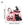 Nuevo Otoño Calabaza Floral Hoja de Arce Pegatina Halloween Dormitorio Sala de Estar Pared Decoración de Fiesta Pegatina de Baño Pegatina de Pared