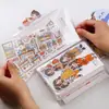 Álbum de fotos de bebê A6 de grande capacidade, álbum de armazenamento de fotos com bolsos para adesivos, compartimentos para cartões e bolsos para anotações
