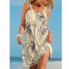 2024 Nuevo Vestido Casual de Tirantes sin Mangas con Estampado Digital 3D para Mujer Urbana de Comercio Exterior Estilo Graffiti Venta Directa de Fábrica
