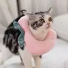 Anillo Elizabeth collar para gato collar para gato rosquilla de aguacate sombrero para mascota de gato anillo de vergüenza anti-lamido