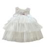 Ropa infantil lima 25 verano nuevo niñas coreano caricatura sin mangas malla costura vestido princesa falda de hilo
