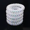Set de 5 piezas nuevo pulsera grande banda para el pelo de línea telefónica banda para el pelo chica popular de Instagram corazón de niña banda para atar el pelo accesorios para el pelo al por mayor