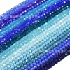 Cuentas de Cristal Tierra de 6 mm Chapadas Color AB 1 Hilo Cuentas de Cristal Dispersas Cuentas de Vidrio Cuentas de Piña Material para Joyería Hecha a Mano Accesorios