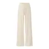 Pantalones casuales de otoño e invierno cepillados y engrosados de cintura baja para mujer 2025 nuevos versátiles adelgazantes rectos sueltos de pierna ancha