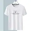Fabricante Original Verão Leve Luxo Casual Solto Bonito Secagem Rápida Respirável Esportivo Fresco Seda de Gelo Gola Redonda Malha Mangas Curtas