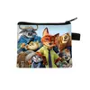 Nuevo Artículo Más Vendido Zootopia 2 Monedero Infantil Mini Almacenamiento Cartera Pequeña Lindo Portátil Soporte para Tarjeta de Llave