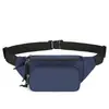 Bolsa de Cintura Esportiva Casual Transfronteiriça Pode Imprimir Logo Nylon Repelente à Água Bolsa de Peito Leve Versátil Corrida Fitness Bolsa Transversal