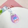Bonito Duoduo Vestido Keychain Ins Menina Coração Pingente Cartoon Casal Schoolbag Namorada Presente Acessórios Pendurados Enfeites