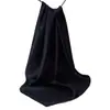 Pañuelo Cuadrado de Satén 90cm Color Sólido Bufanda para Cuello de Mujer Transfronteriza Turbante Moda Satén Brillante Bufanda de Seda Fabricante Venta al por Mayor